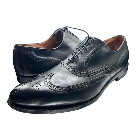 Allen Edmonds Other - Allen Edmonds | Chester Black Leather Wingtip Oxford Dress Shoes | Size 14 AA